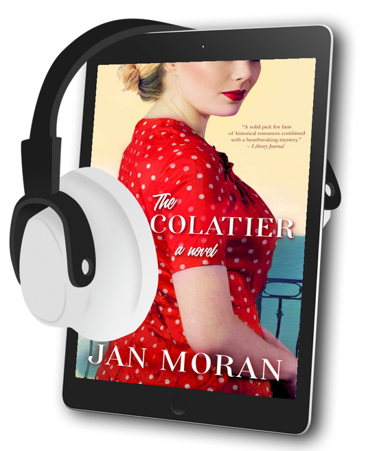 The Chocolatier Audiobook by Jan Moran, historical, Jan Moran, family life, family saga, love stories, travel, friendship, best friends, lovers, relationships, single women, falling in love, womens fiction luxury, strong female lead, strong female protagonist, Lake Como, Italy, Audrey Hepburn, chocolate, Napa Valley, wine, 20th century, womens fiction, Danielle Steel, Beatriz Williams, Lauren Willig, Fiona Davis, heart-warming