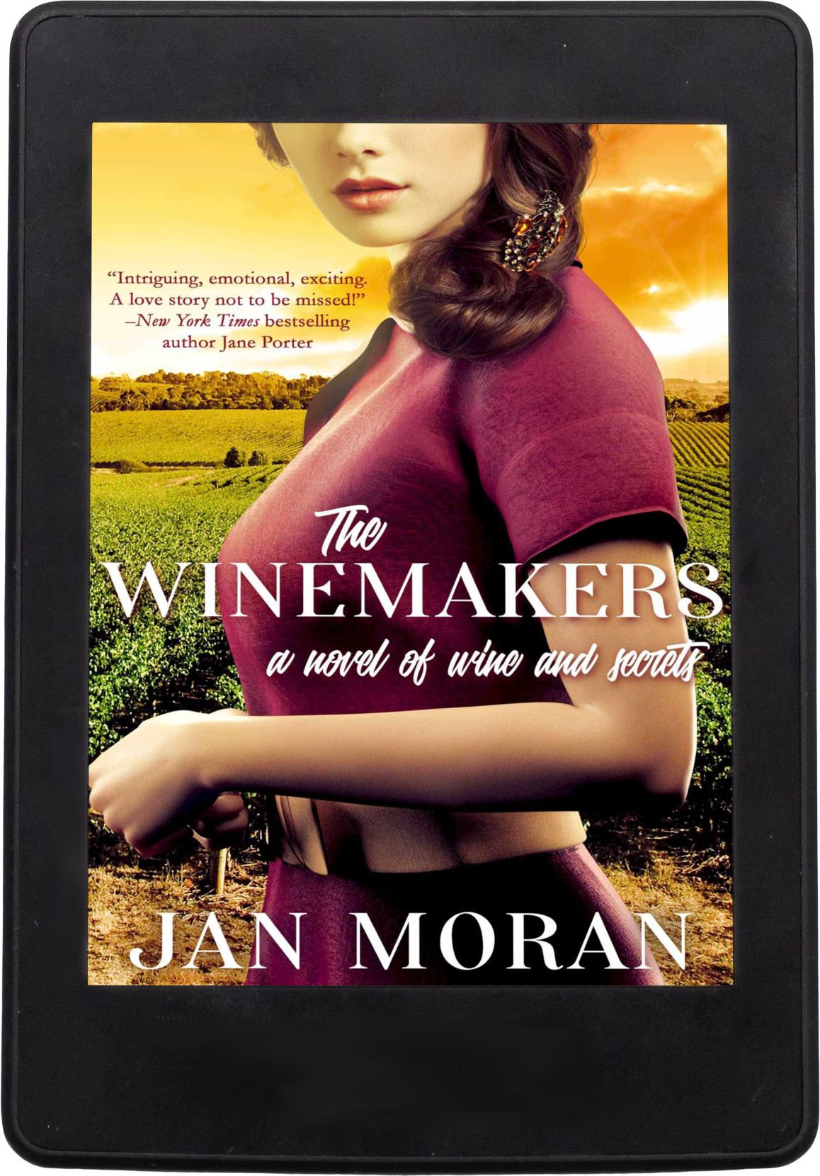 The Winemakers Ebook Jan Moran, historical, Jan Moran, family life, family saga, love stories, travel, friendship, best friends, lovers, relationships, single women, falling in love, womens fiction luxury, strong female lead, strong female protagonist, Lake Como, Italy, Audrey Hepburn, chocolate, Napa Valley, wine, 20th century, womens fiction, Danielle Steel, Beatriz Williams, Lauren Willig, Fiona Davis, heart-warming