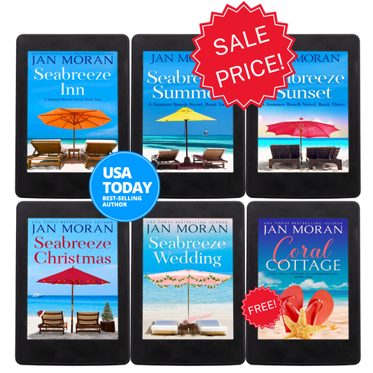 Summer Beach Series Ebook Bundle Seabreeze Inn Jan Moran beach reads contemporary romance family saga