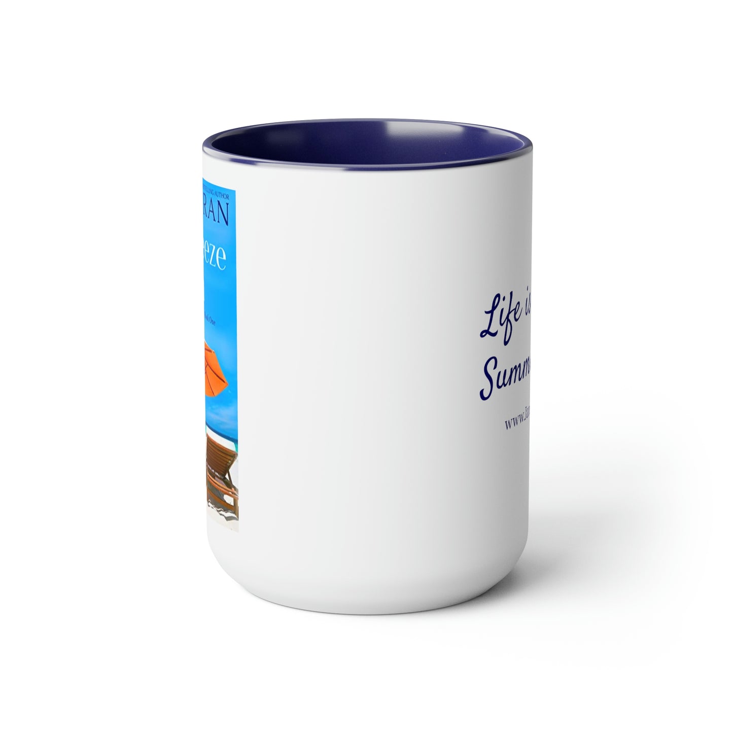 Seabreeze Inn Coffee Mug, 15oz - Life is better in Summer Beach!