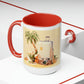 Java Beach Coffee Mug, 15oz - Every morning is a party at Java Beach!