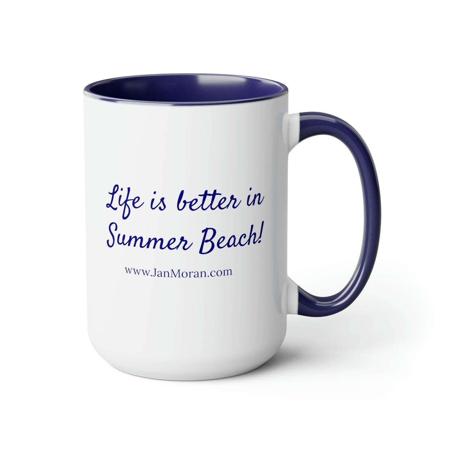 Seabreeze Inn Coffee Mug, 15oz - Life is better in Summer Beach!