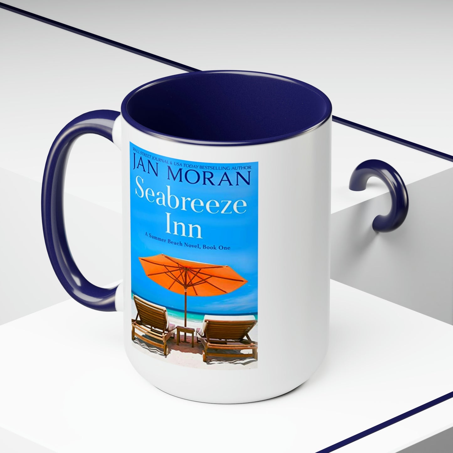 Seabreeze Inn Coffee Mug, 15oz - Life is better in Summer Beach!